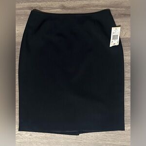 Kasper Classic Black Pencil Skirt